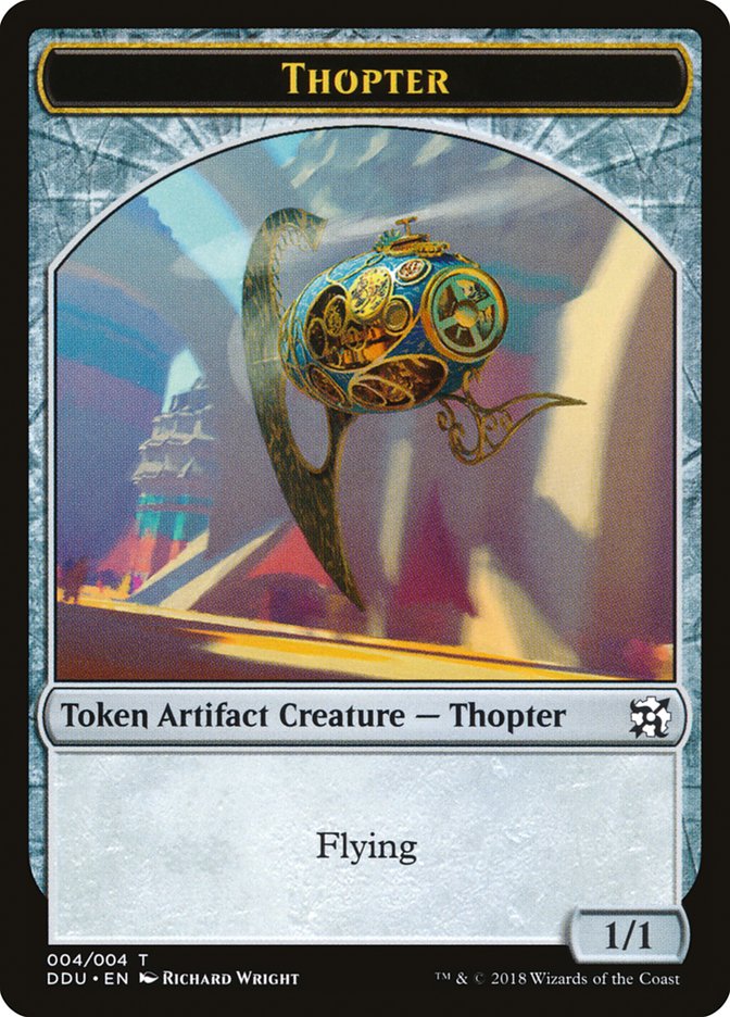 Thopter (004/004) [Duel Decks: Elves vs. Inventors Tokens] | Impulse Games and Hobbies