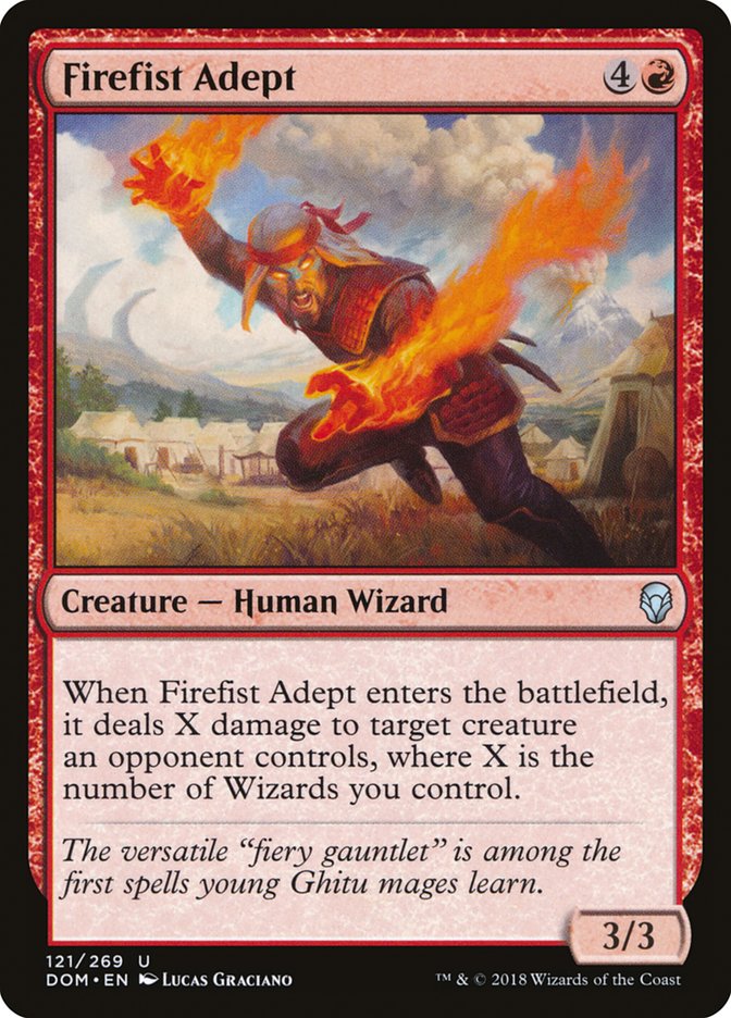 Firefist Adept [Dominaria] | Impulse Games and Hobbies