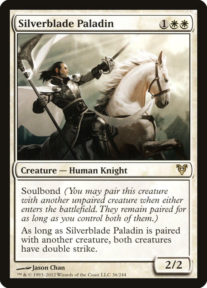 Silverblade Paladin [Avacyn Restored] | Impulse Games and Hobbies