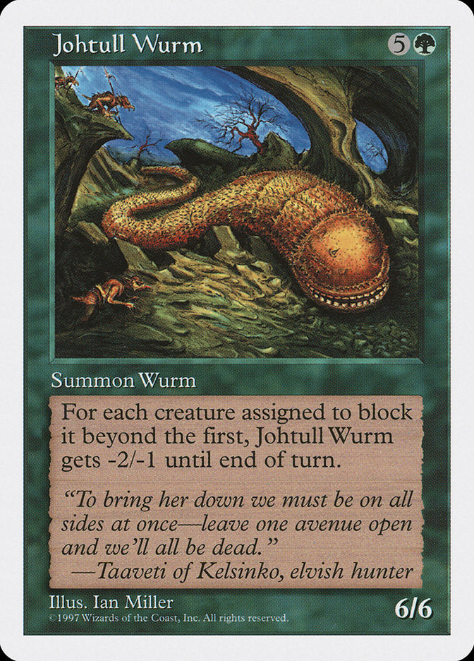 Johtull Wurm [Fifth Edition] | Impulse Games and Hobbies