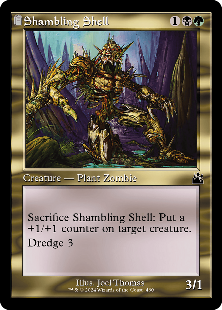 Shambling Shell (Retro Frame) [Ravnica Remastered] | Impulse Games and Hobbies