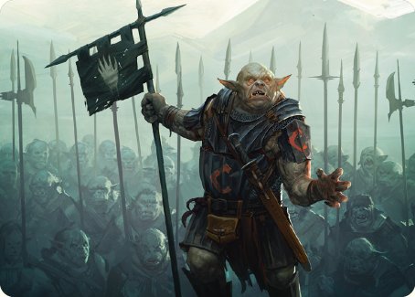 Ugluk of the White Hand Art Card [The Lord of the Rings: Tales of Middle-earth Art Series] | Impulse Games and Hobbies