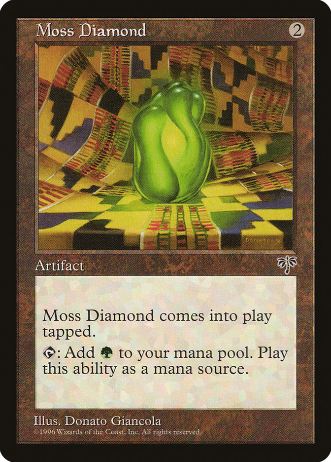 Moss Diamond [Mirage] | Impulse Games and Hobbies