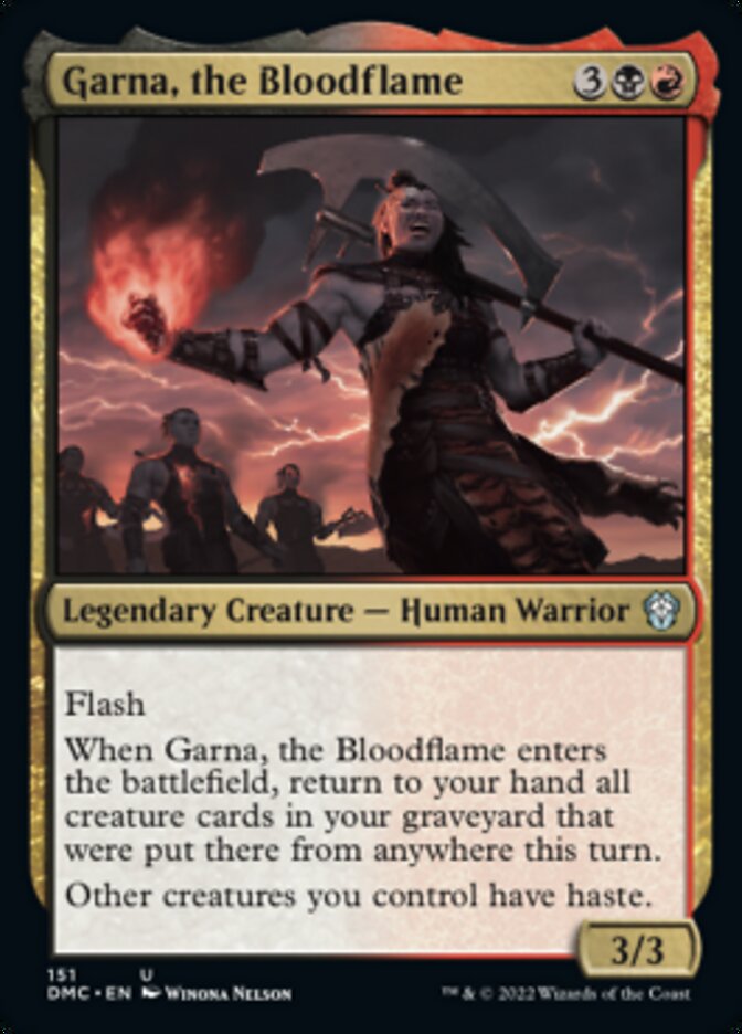 Garna, the Bloodflame [Dominaria United Commander] | Impulse Games and Hobbies