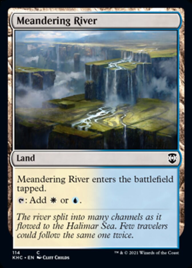 Meandering River [Kaldheim Commander] | Impulse Games and Hobbies