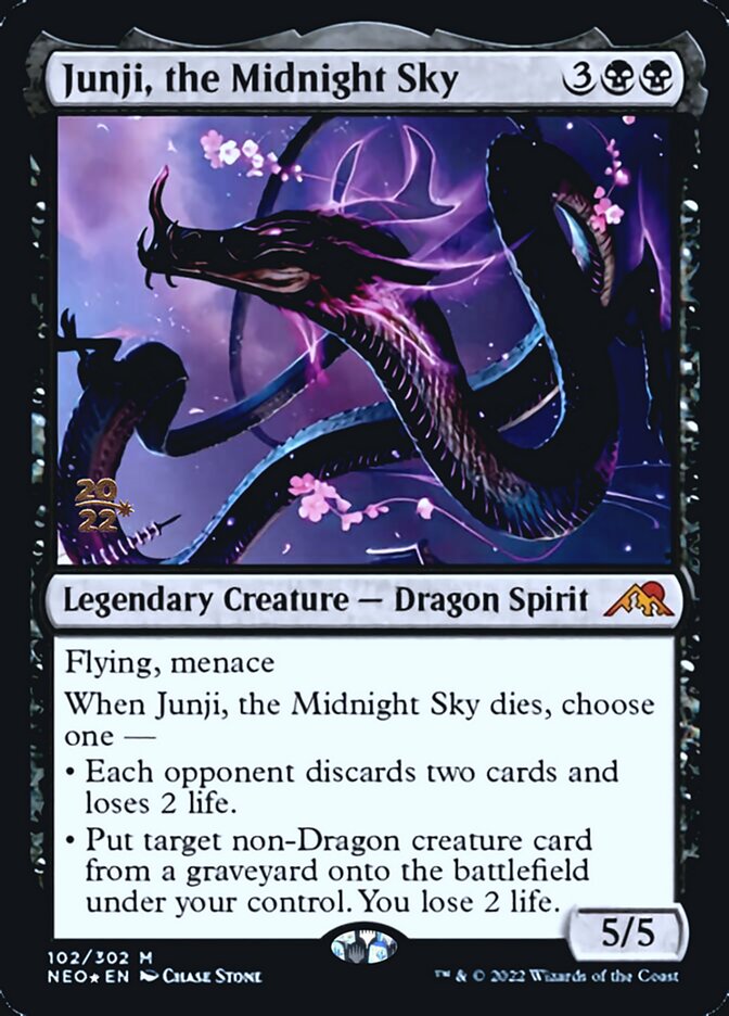 Junji, the Midnight Sky [Kamigawa: Neon Dynasty Prerelease Promos] | Impulse Games and Hobbies