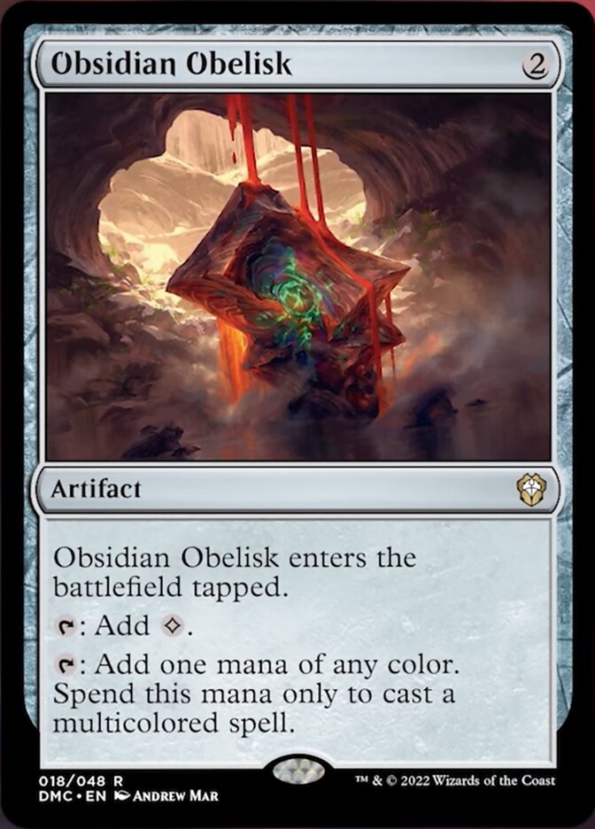 Obsidian Obelisk [Dominaria United Commander] | Impulse Games and Hobbies
