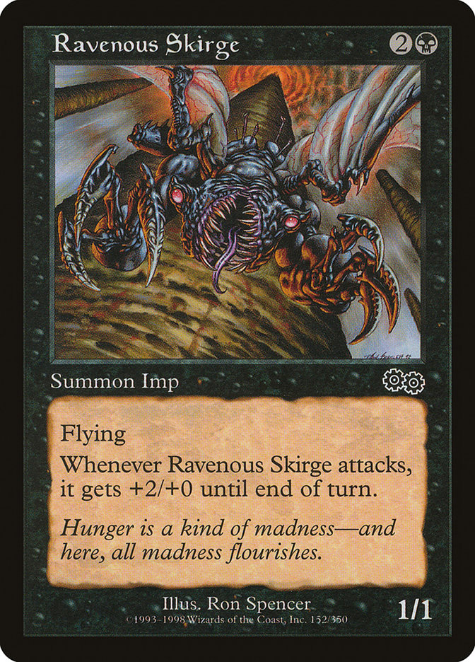 Ravenous Skirge [Urza's Saga] | Impulse Games and Hobbies