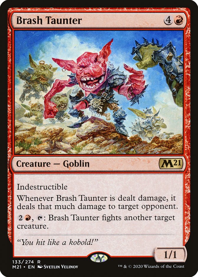 Brash Taunter [Core Set 2021] | Impulse Games and Hobbies