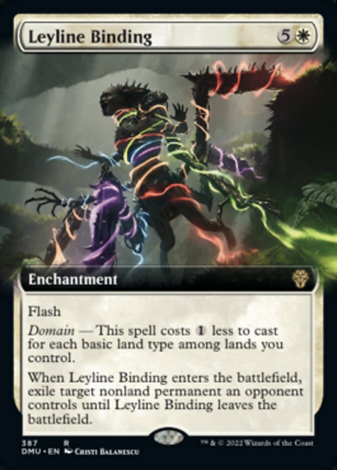 Leyline Binding (Extended Art) [Dominaria United] | Impulse Games and Hobbies