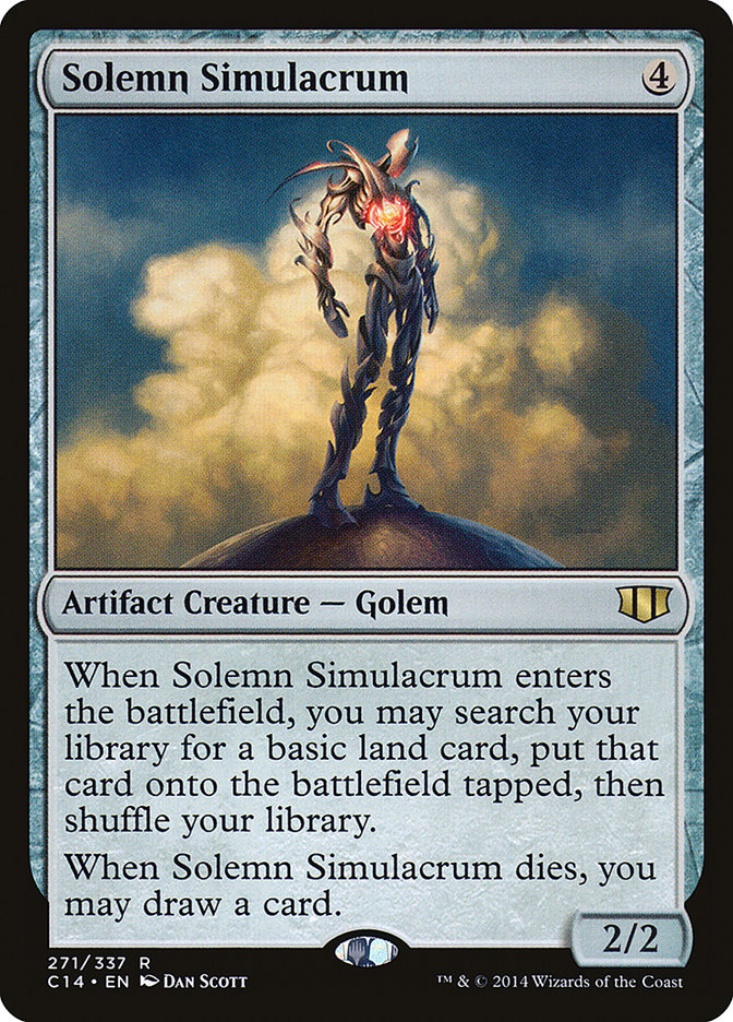 Solemn Simulacrum [Commander 2014] | Impulse Games and Hobbies