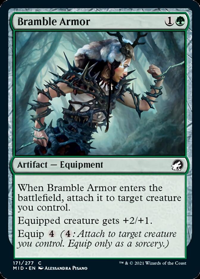 Bramble Armor [Innistrad: Midnight Hunt] | Impulse Games and Hobbies