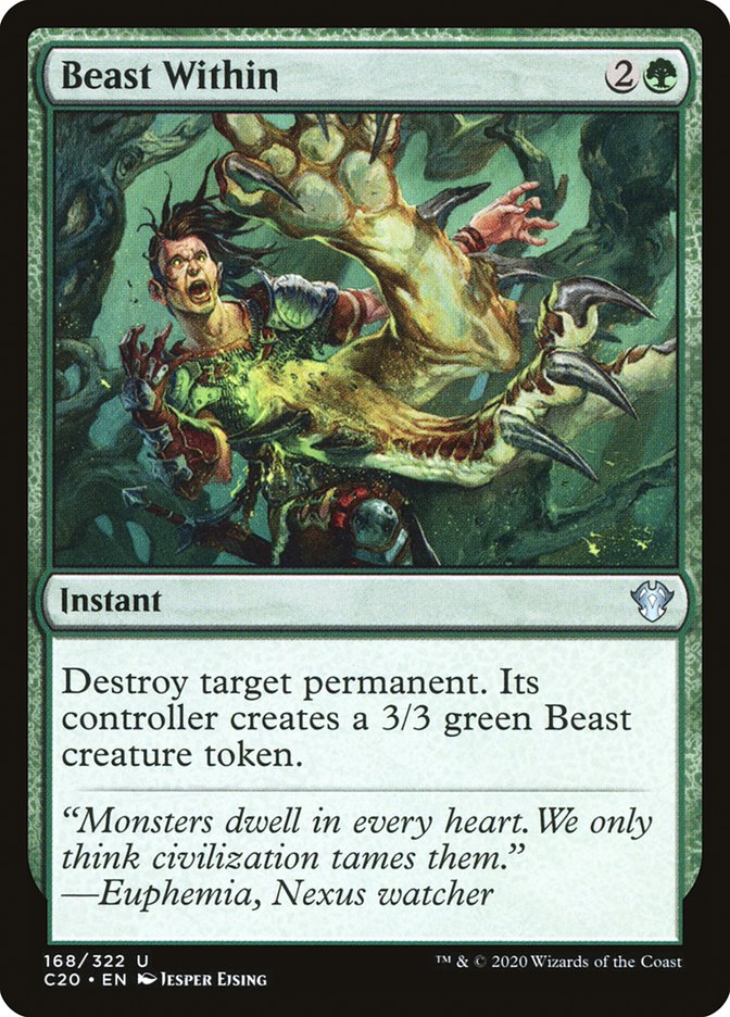 Beast Within [Commander 2020] | Impulse Games and Hobbies