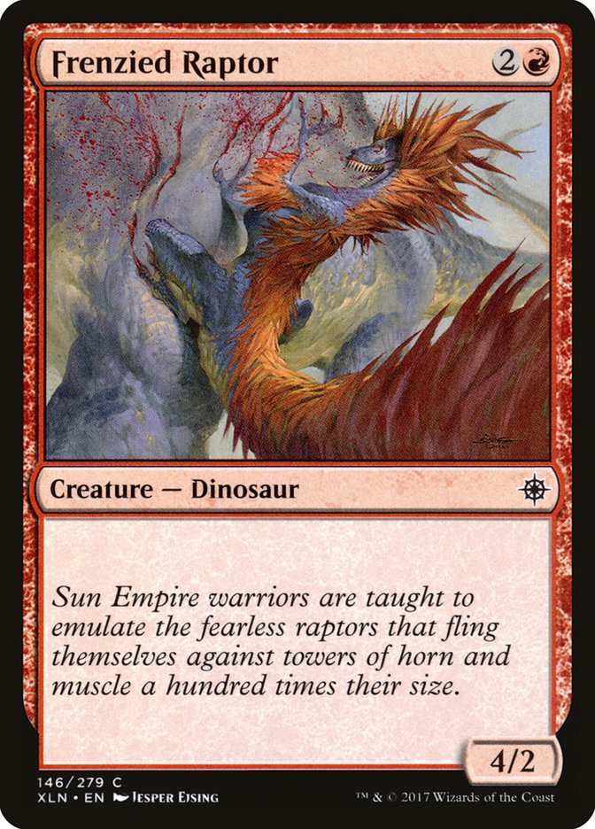 Frenzied Raptor [Ixalan] | Impulse Games and Hobbies