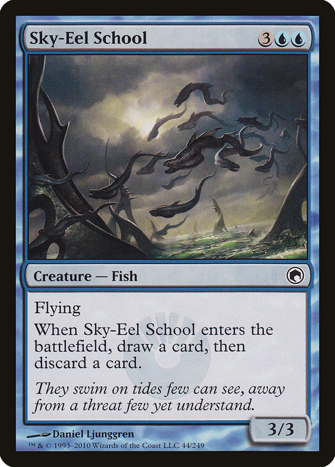 Sky-Eel School [Scars of Mirrodin] | Impulse Games and Hobbies