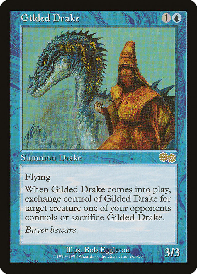 Gilded Drake [Urza's Saga] | Impulse Games and Hobbies