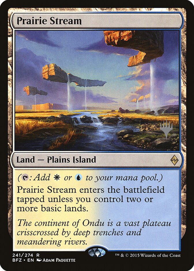 Prairie Stream [Battle for Zendikar Promos] | Impulse Games and Hobbies
