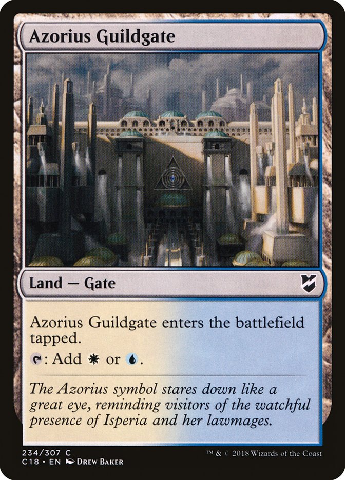 Azorius Guildgate [Commander 2018] | Impulse Games and Hobbies