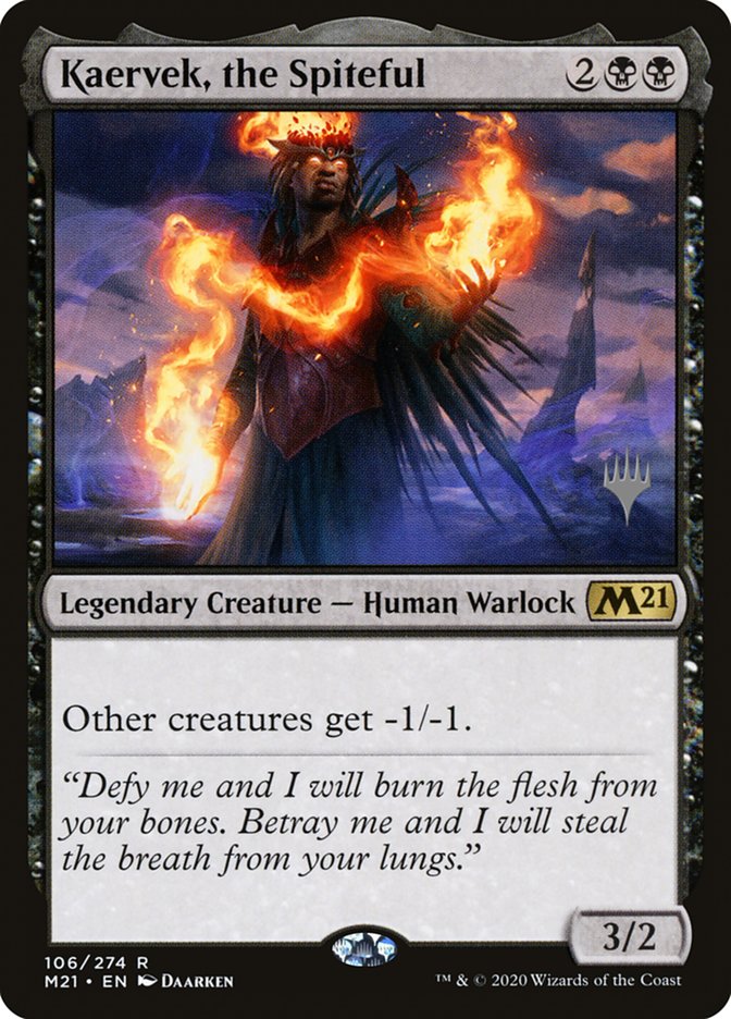 Kaervek, the Spiteful (Promo Pack) [Core Set 2021 Promos] | Impulse Games and Hobbies