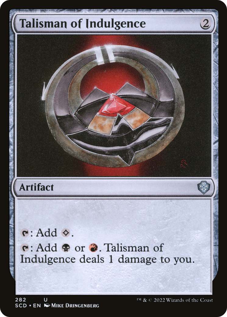 Talisman of Indulgence [Starter Commander Decks] | Impulse Games and Hobbies