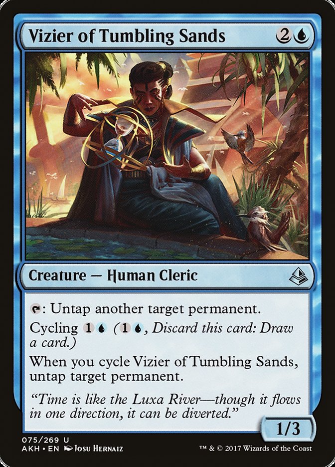 Vizier of Tumbling Sands [Amonkhet] | Impulse Games and Hobbies