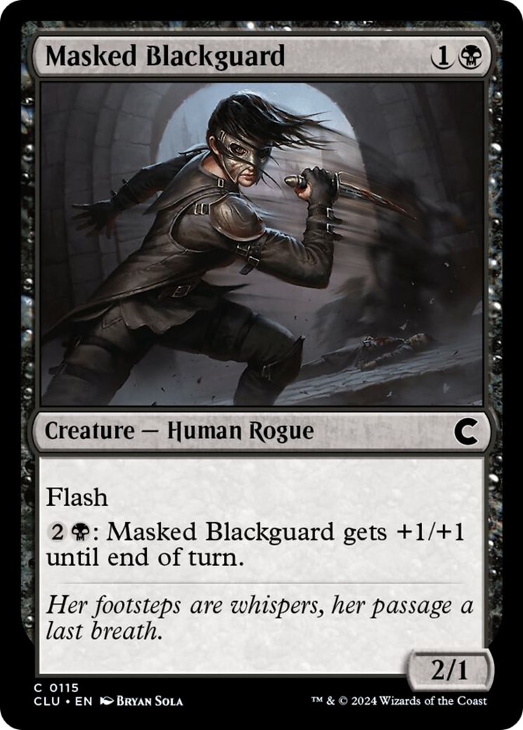 Masked Blackguard [Ravnica: Clue Edition] | Impulse Games and Hobbies
