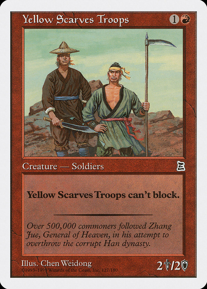 Yellow Scarves Troops [Portal Three Kingdoms] | Impulse Games and Hobbies