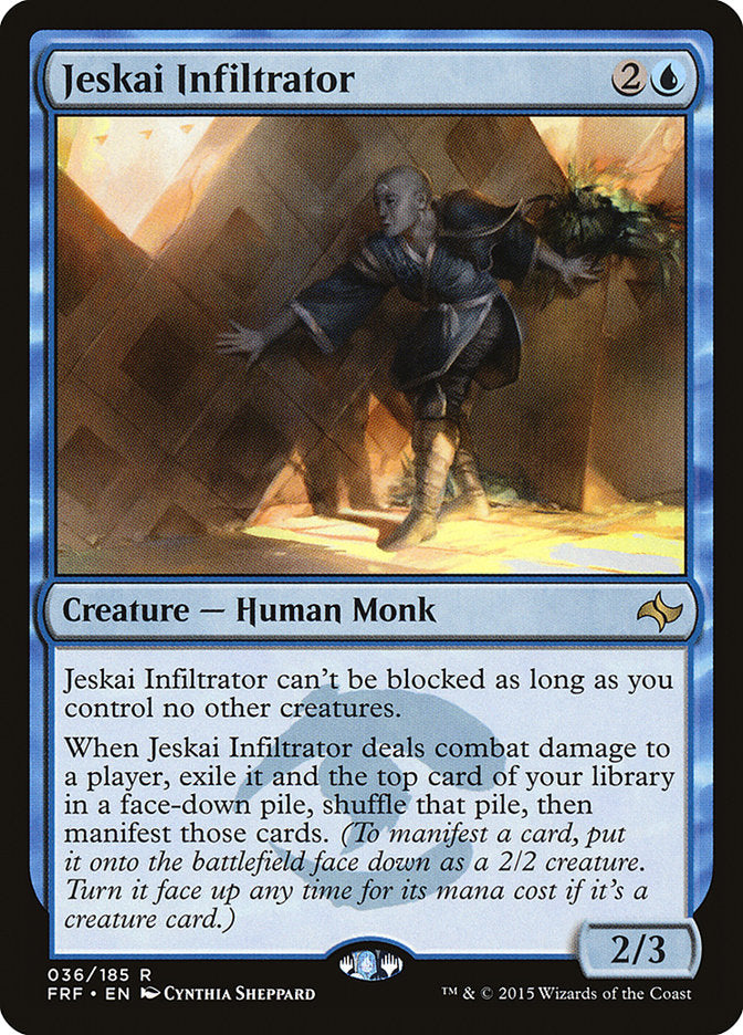 Jeskai Infiltrator [Fate Reforged] | Impulse Games and Hobbies