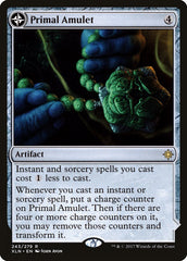 Primal Amulet // Primal Wellspring [Ixalan] | Impulse Games and Hobbies