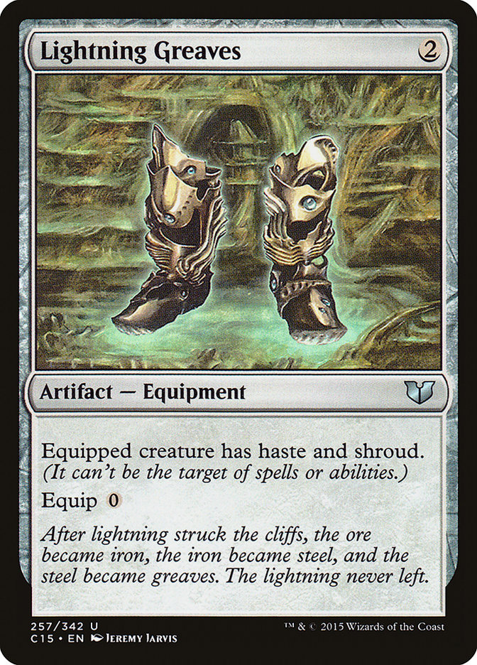 Lightning Greaves [Commander 2015] | Impulse Games and Hobbies