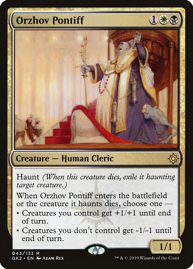 Orzhov Pontiff [Ravnica Allegiance Guild Kit] | Impulse Games and Hobbies
