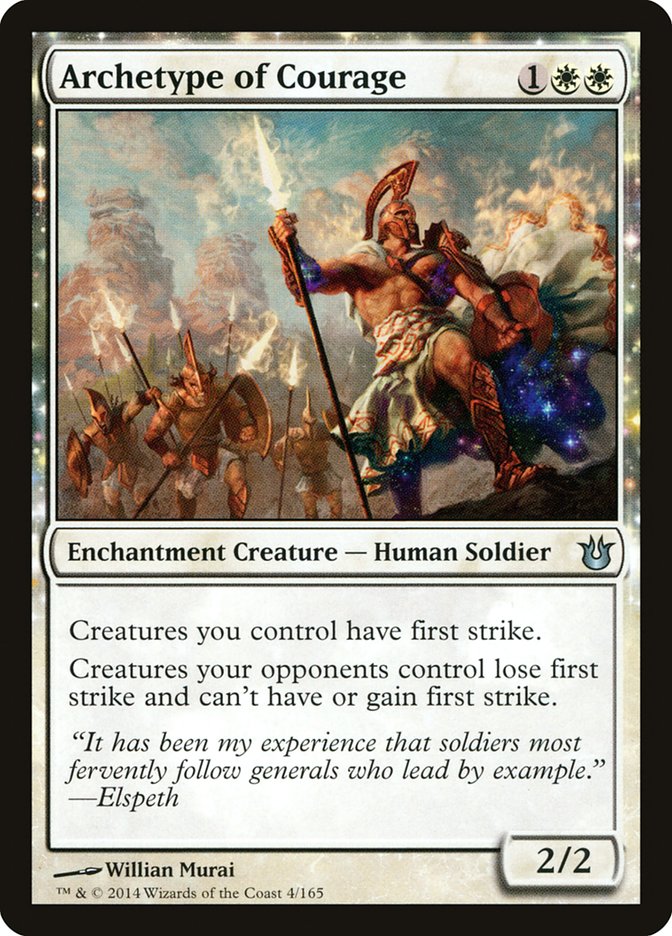 Archetype of Courage [Born of the Gods] | Impulse Games and Hobbies