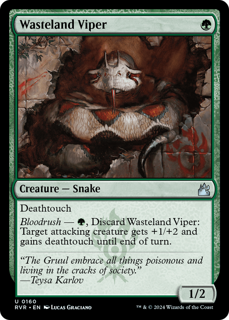 Wasteland Viper [Ravnica Remastered] | Impulse Games and Hobbies