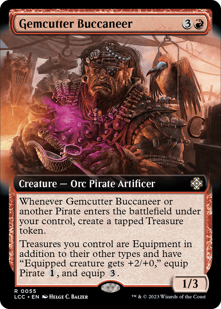 Gemcutter Buccaneer (Extended Art) [The Lost Caverns of Ixalan Commander] | Impulse Games and Hobbies