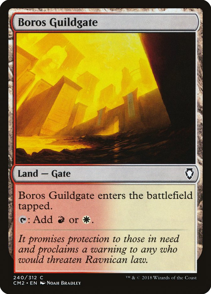 Boros Guildgate [Commander Anthology Volume II] | Impulse Games and Hobbies