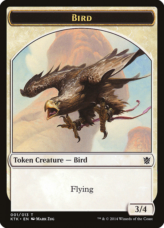 Bird Token [Khans of Tarkir Tokens] | Impulse Games and Hobbies