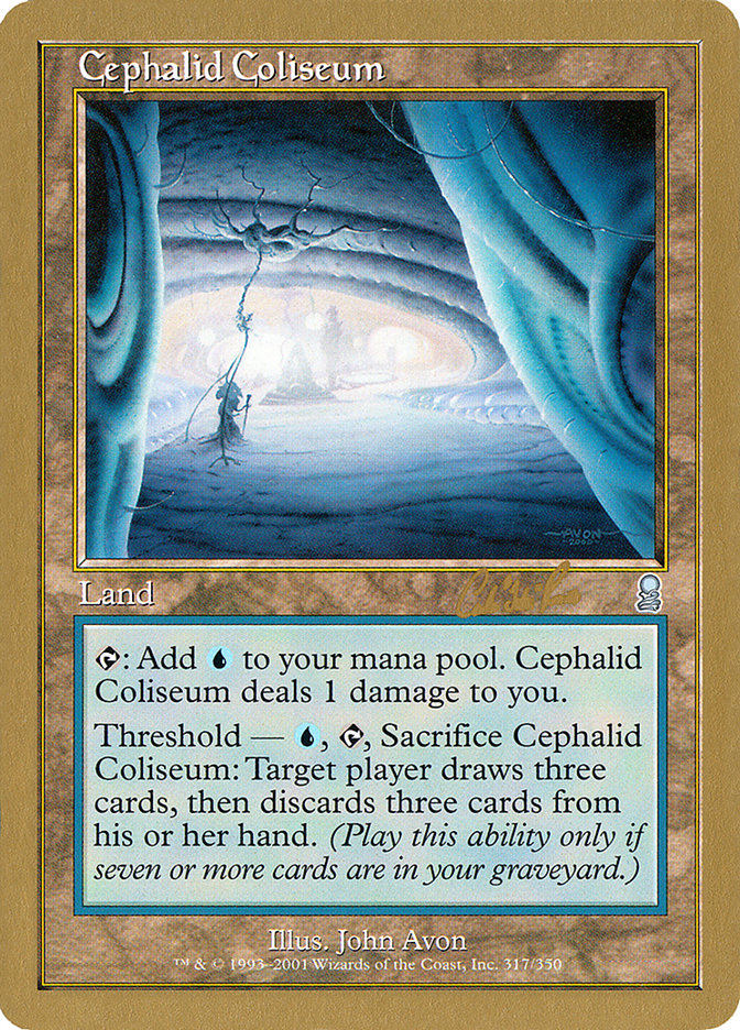 Cephalid Coliseum (Carlos Romao) [World Championship Decks 2002] | Impulse Games and Hobbies