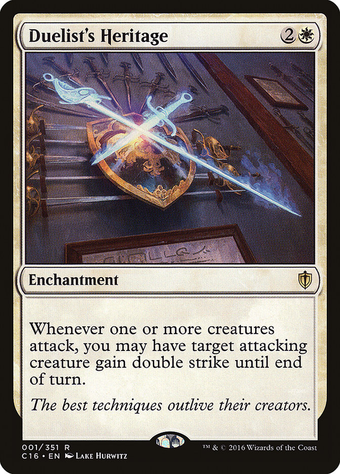Duelist's Heritage [Commander 2016] | Impulse Games and Hobbies