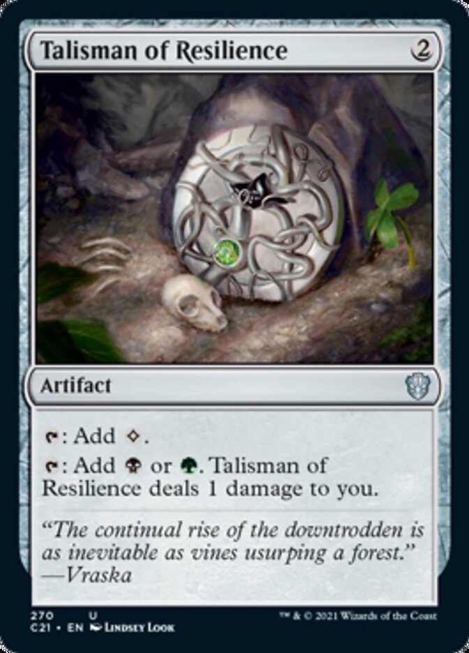 Talisman of Resilience [Commander 2021] | Impulse Games and Hobbies