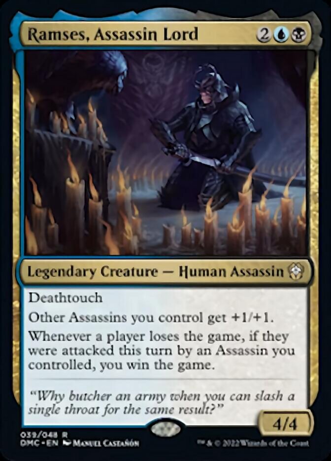 Ramses, Assassin Lord [Dominaria United Commander] | Impulse Games and Hobbies