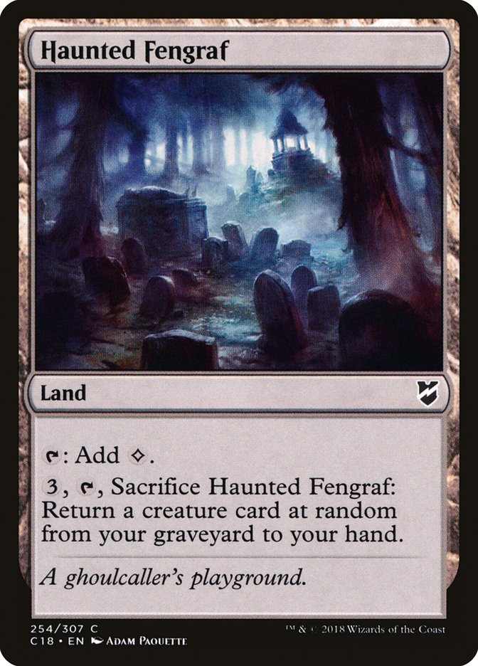 Haunted Fengraf [Commander 2018] | Impulse Games and Hobbies