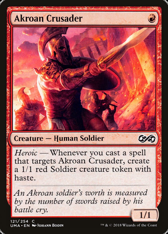 Akroan Crusader [Ultimate Masters] | Impulse Games and Hobbies