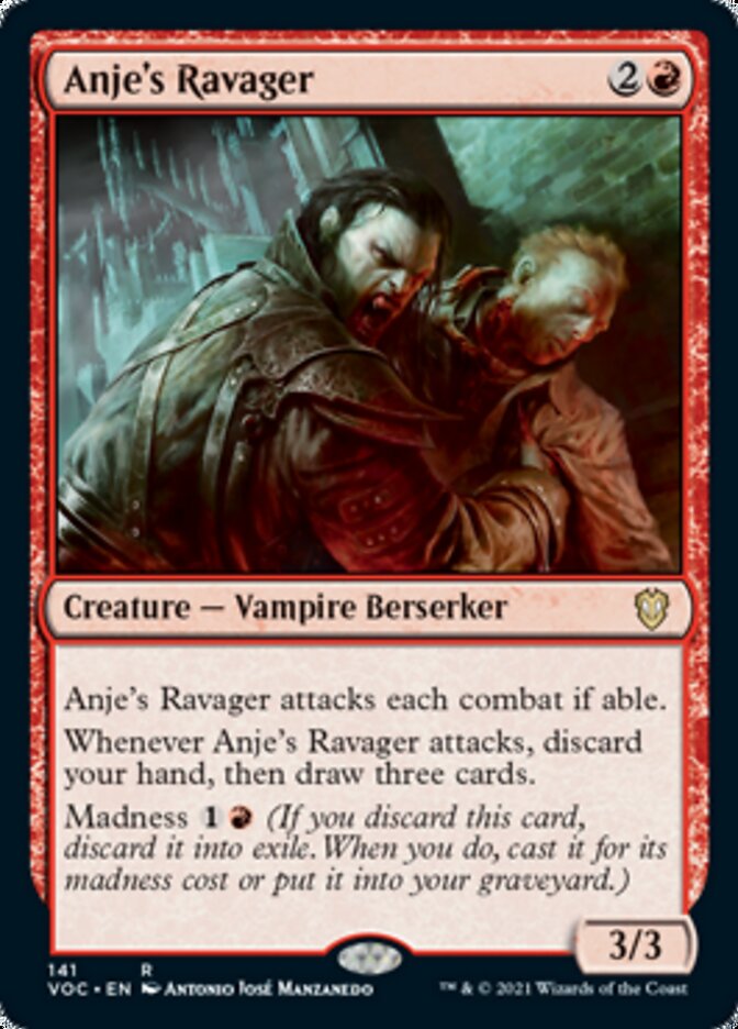 Anje's Ravager [Innistrad: Crimson Vow Commander] | Impulse Games and Hobbies