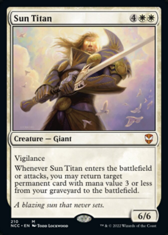 Sun Titan [Streets of New Capenna Commander] | Impulse Games and Hobbies