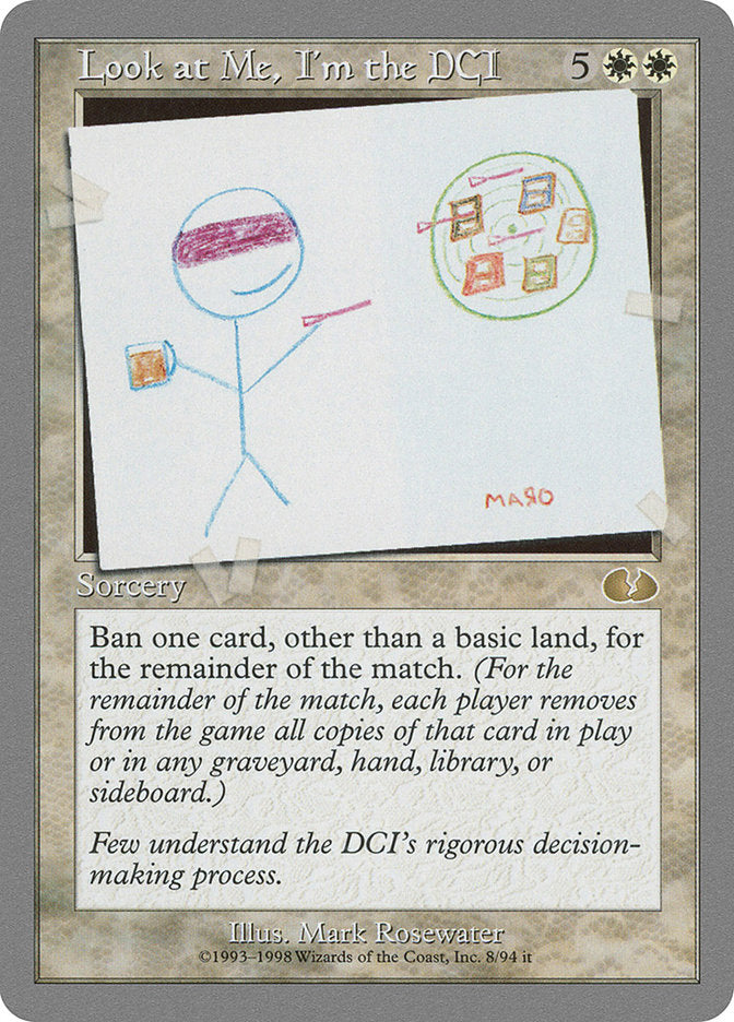Look at Me, I'm the DCI [Unglued] | Impulse Games and Hobbies