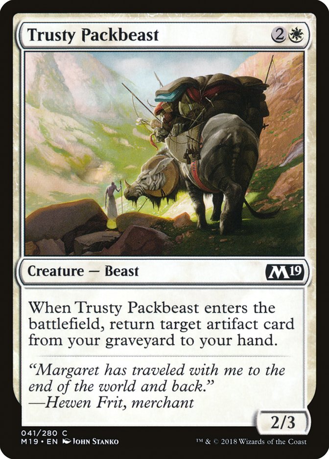 Trusty Packbeast [Core Set 2019] | Impulse Games and Hobbies