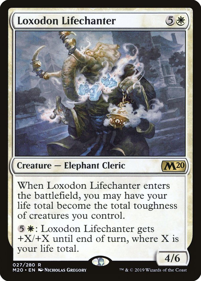 Loxodon Lifechanter [Core Set 2020] | Impulse Games and Hobbies