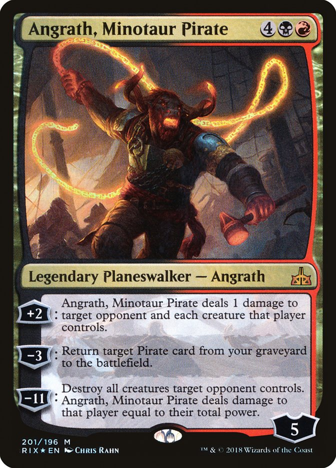 Angrath, Minotaur Pirate [Rivals of Ixalan] | Impulse Games and Hobbies