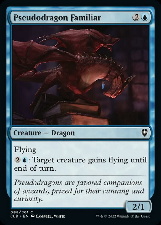 Pseudodragon Familiar [Commander Legends: Battle for Baldur's Gate] | Impulse Games and Hobbies