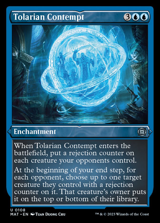 Tolarian Contempt (Foil Etched) [March of the Machine: The Aftermath] | Impulse Games and Hobbies